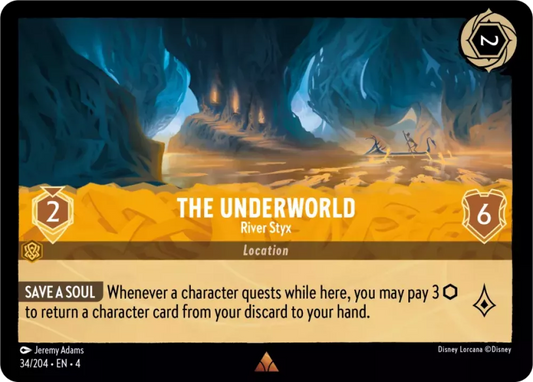 Set 4-034 | The Underworld - River Styx | Rare