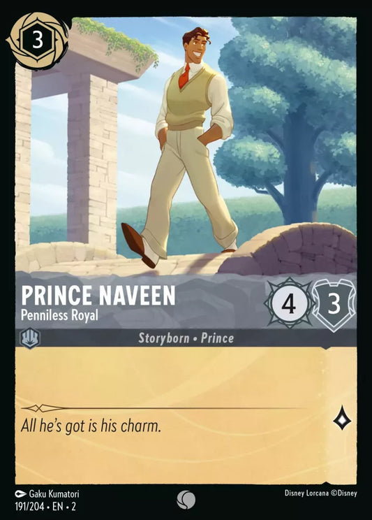 Set 2-191 | Prince Naveen - Penniless Royal | Common