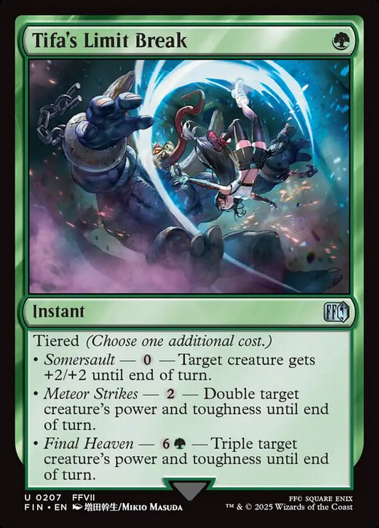 FIN-0207 | Tifa's Limit Break | EN  | - | Non-Foil