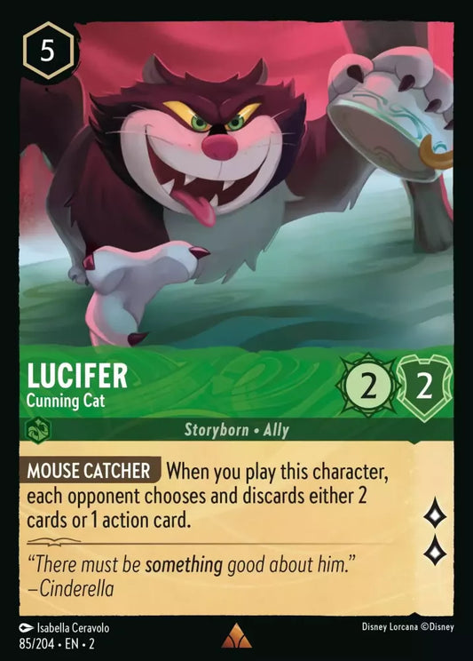 Set 2-085 | Lucifer - Cunning Cat | Rare