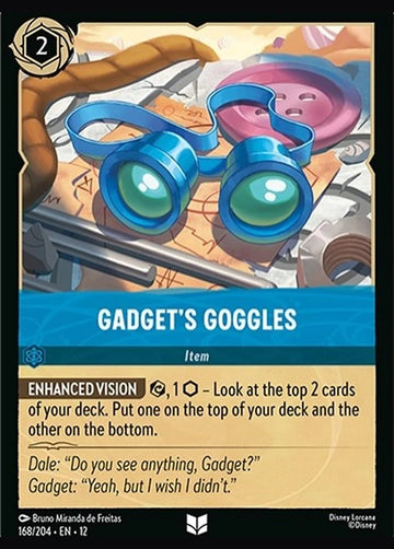 Set12-168 | Gadget's Goggles | Uncommon | Non-Foil
