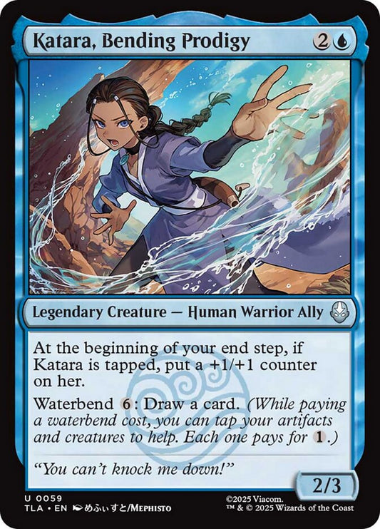 TLA-0059 | Katara, Bending Prodigy | EN  | - | Foil