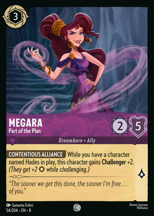 Set 8-054 | Megara - Part of the Plan | Common