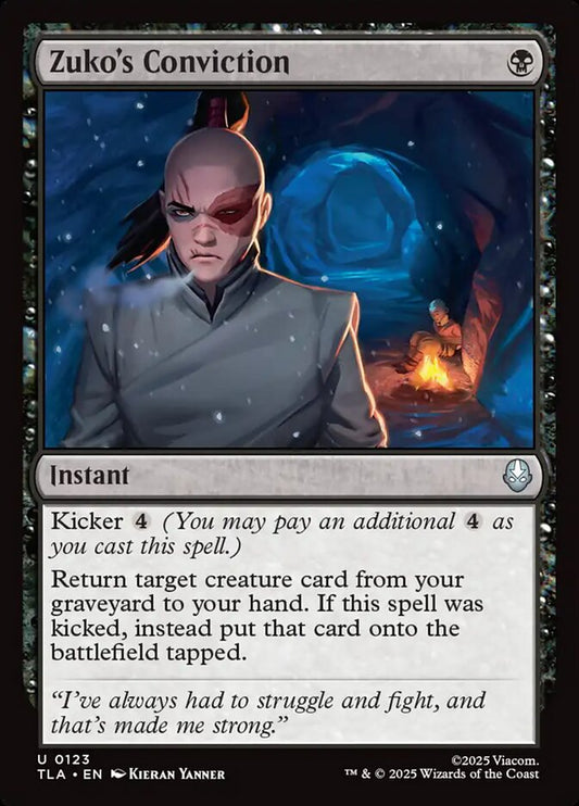 TLA-0123 | Zuko's Conviction | EN  | - | Foil