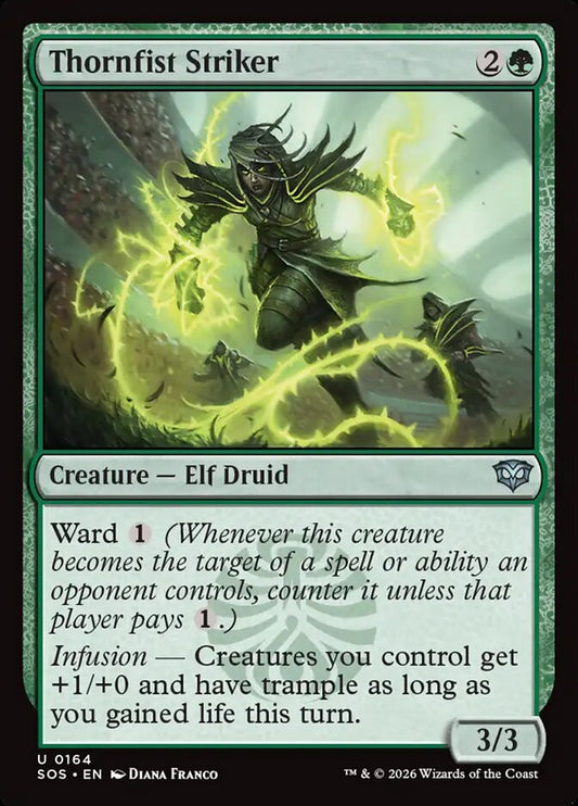 SOS-164  Thornfist Striker -EN- U (Non-Foil)