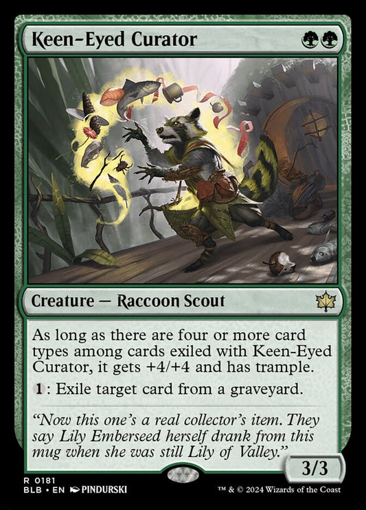 BLB-0181 | Keen-Eyed Curator | EN  | - | Foil
