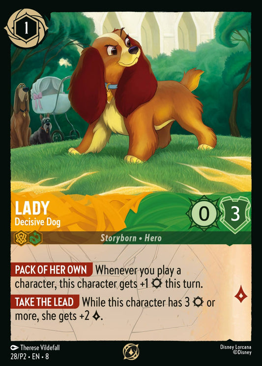 Set 8-033 | Lady - Decisive Dog | Rare