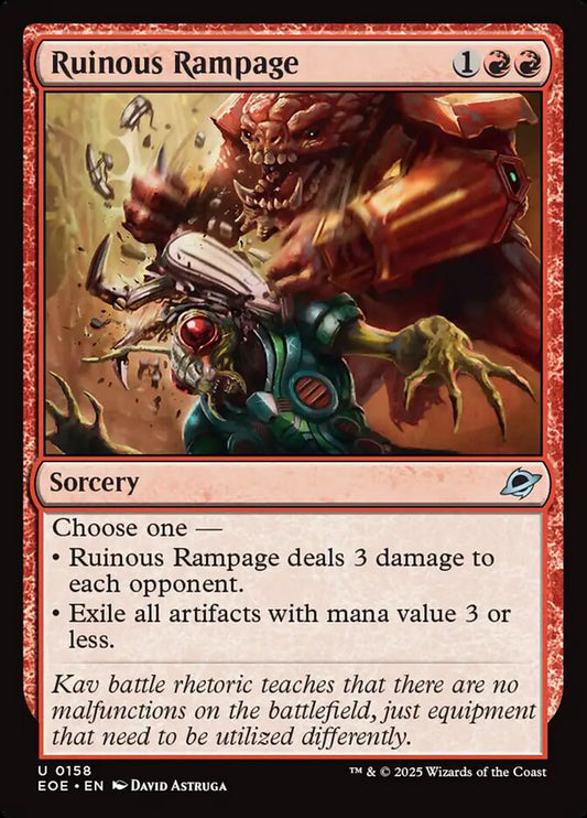 EOE-0158 | Ruinous Rampage | EN  | - | Non-Foil