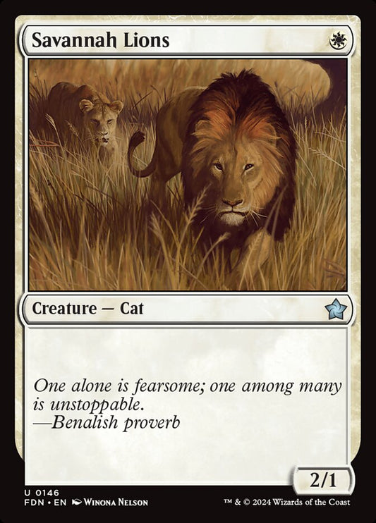 FDN-0146 | Savannah Lions | EN  | - | Non-Foil