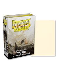 Dragon Shield - 60 Matte Dual Sleeves - Valor - Japanese Size