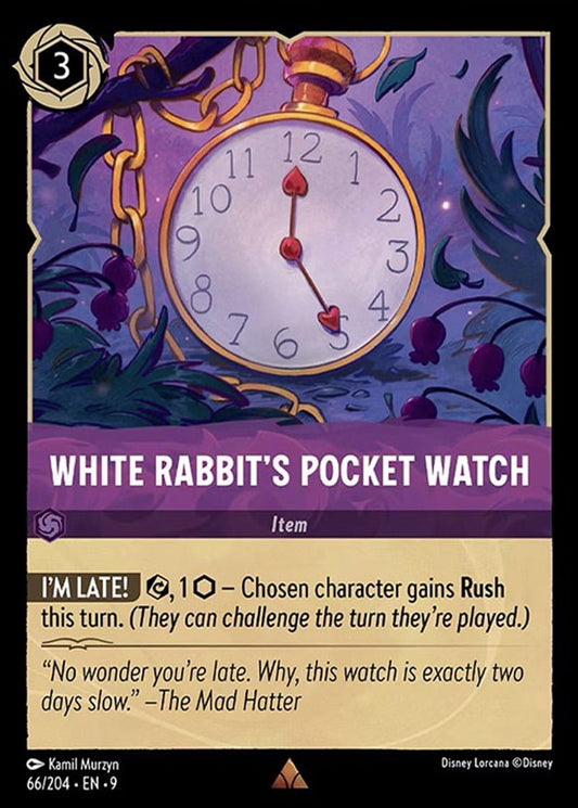 Set 9-066 | White Rabbit's Pocket Watch | Rare