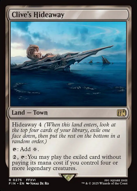 FIN-275 Clive's Hideaway | Rare (EN)