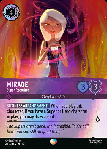 Set12-208 | Mirage – Super Recruiter | Common | Foil