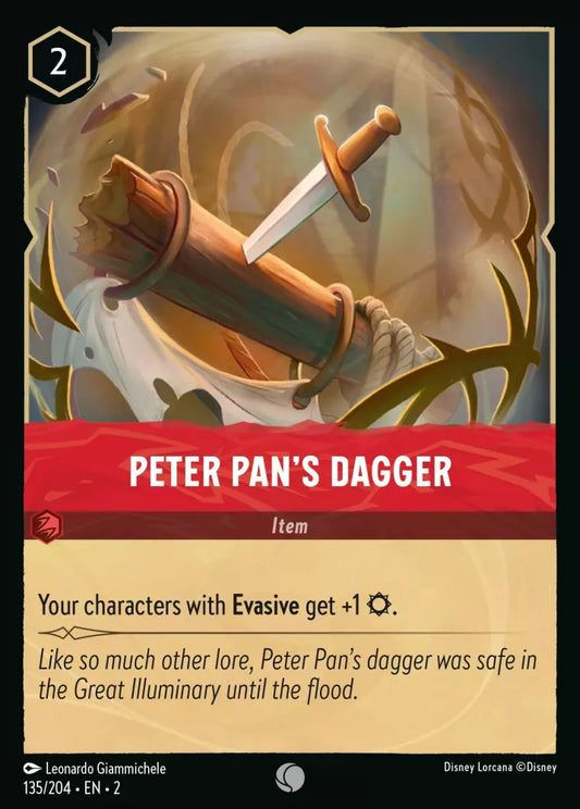 Set 2-135 | Peter Pan's Dagger | Common