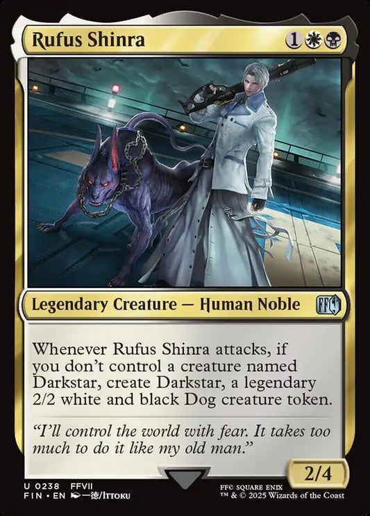 FIN-0238 | Rufus Shinra | EN  | - | Foil