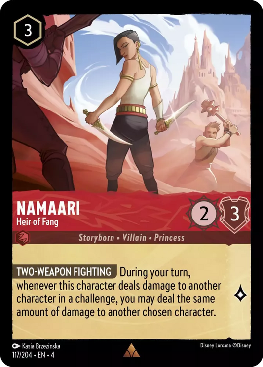 Set 4-117 | Namaari - Heir of Fang | Rare