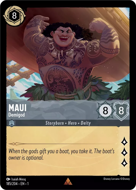 Set 1-185 | Maui - Demigod |  Rare