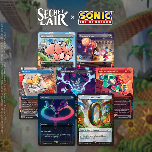 [Magic The Gathering 魔法風雲會] [SL] Secret Lair x Sonic: Chasing Adventure |