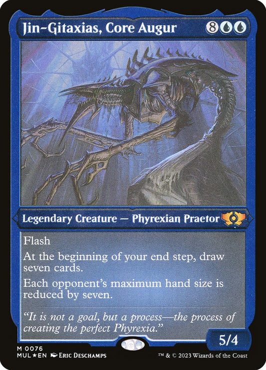 EN | Jin-Gitaxias, Core Augur| Etched| MUL-76