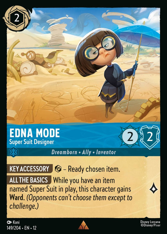 Set12-149 | Edna Mode – Super Suit Designer | Rare | Foil