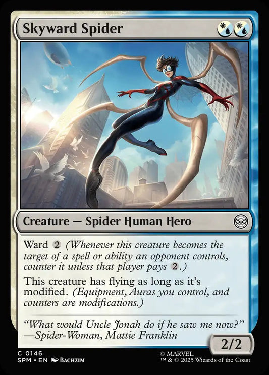 SPM-0146 | Skyward Spider | EN  | C | Foil