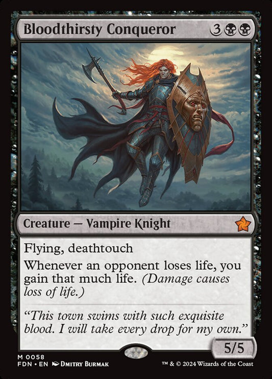 FDN-0058 | Bloodthirsty Conqueror | EN  | - | Non-Foil
