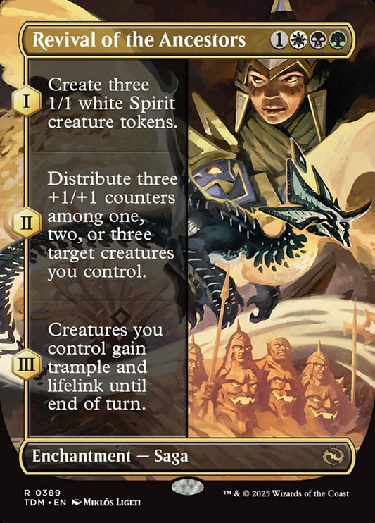 TDM-0389 | Revival of the Ancestors | EN  | - | foil