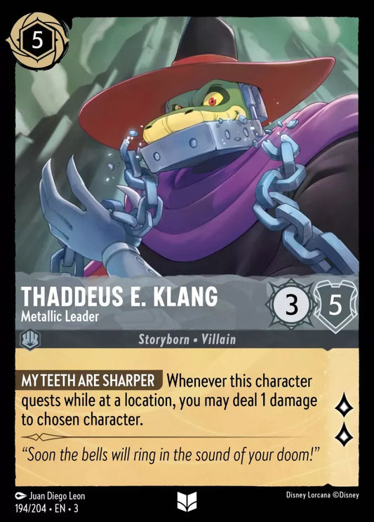Set 3-194 | Thaddeus E. Klang - Metallic Leader | Uncommon