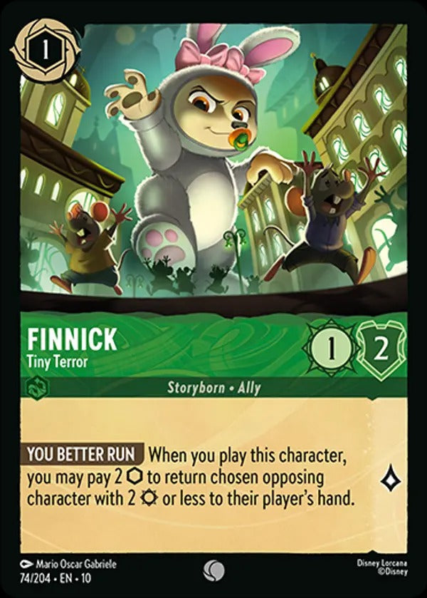 Set 10-074 | Finnick - Tiny Terror | Common