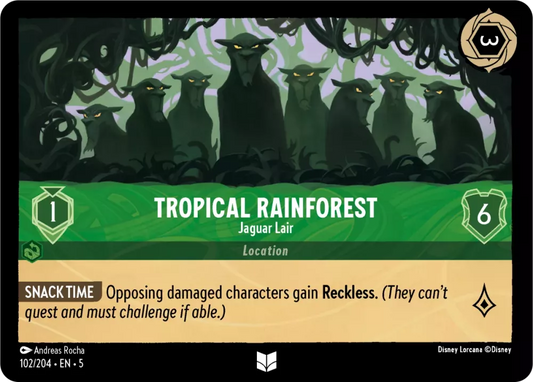 Set 5-102 | Tropical Rainforest - Jaguar Lair | Uncommon