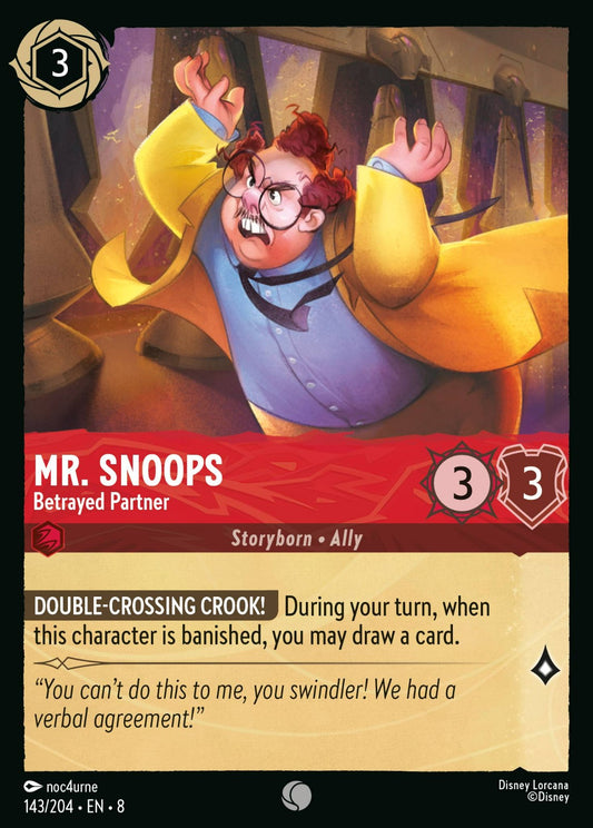 Set 8-143 | Mr. Snoops - Betrayed Partner | Common