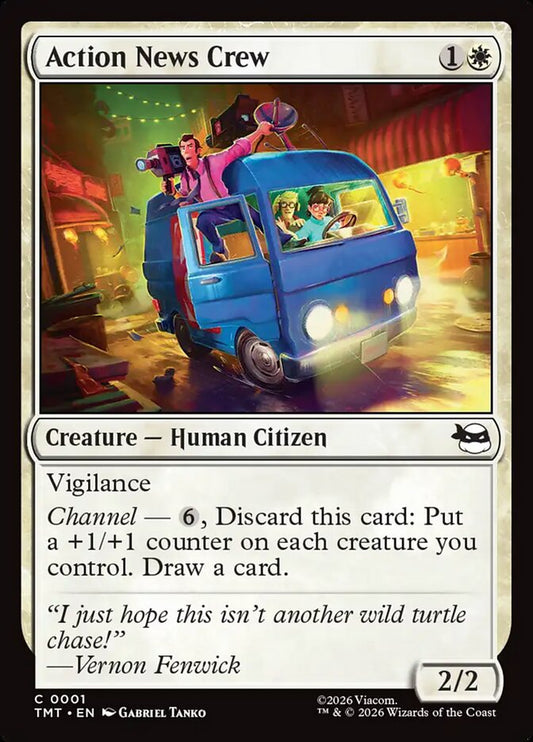 TMT-0001 | Action News Crew | EN  | - | Foil