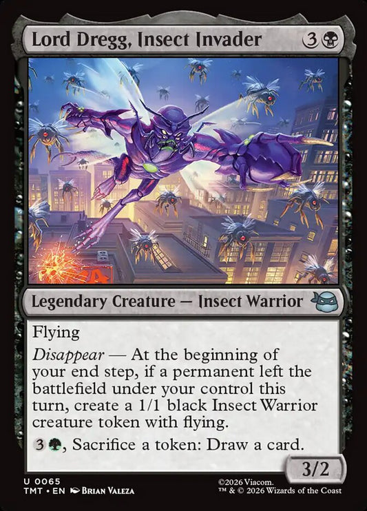 TMT-0065 | Lord Dregg, Insect Invader | EN  | - | Foil