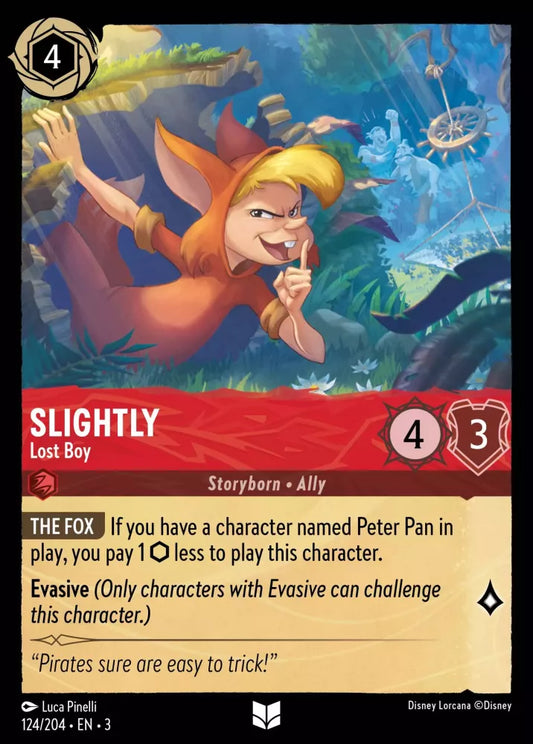 Set 3-124 | Slightly - Lost Boy | Uncommon