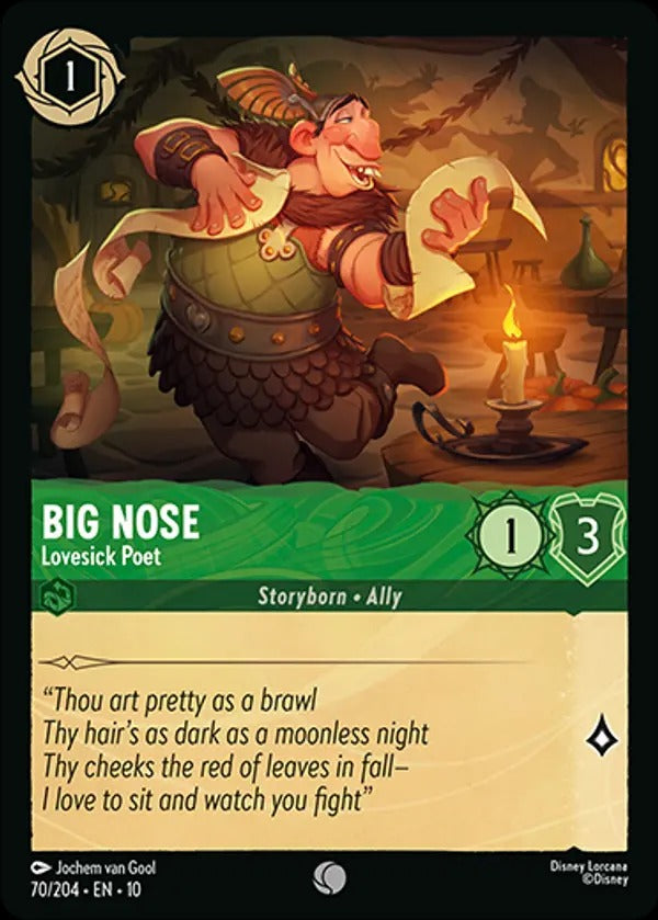 Set 10-070 | Big Nose - Lovesick Poet | Common