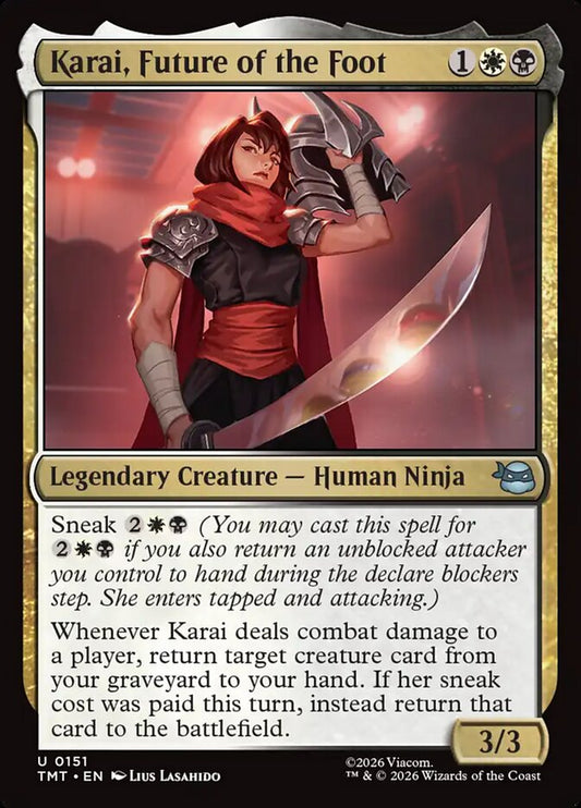 EN | Karai, Future of the Foot| Foil| TMT-151