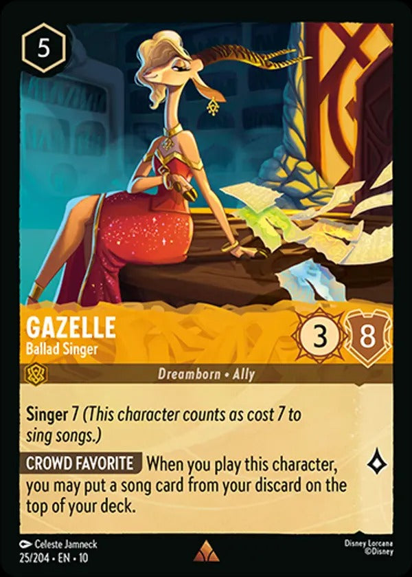 Set 10-025 | Gazelle - Ballad Singer | Rare