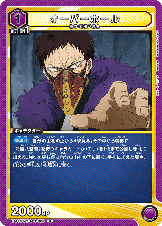 UA10BT/MHA-1-025  | オーバーホール | U