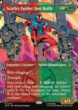 SPM-0214 | Scarlet Spider, Ben Reilly | EN  | R | Foil