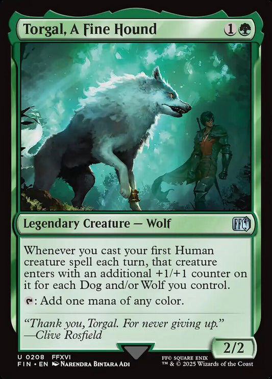 FIN-0208 | Torgal, A Fine Hound | EN  | - | Non-Foil