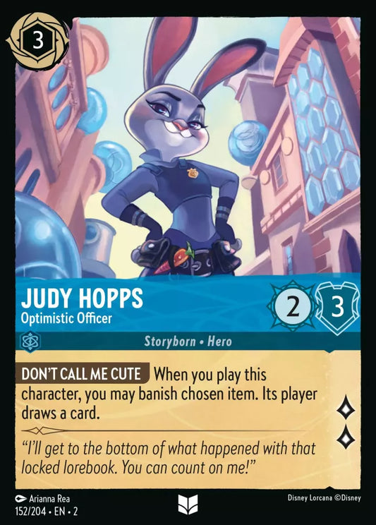 Set 2-152 | Judy Hopps - Optimistic Officer | Uncommon