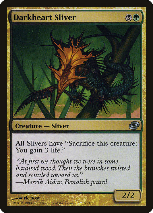 PLC-0155 | Darkheart Sliver | EN  | - | Foil