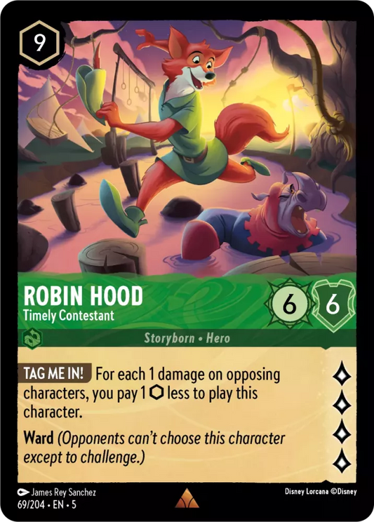 Set 5-069 | Robin Hood - Timely Contestant | Rare