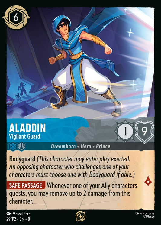 Set 8-170 | Aladdin - Vigilant Guard | Rare
