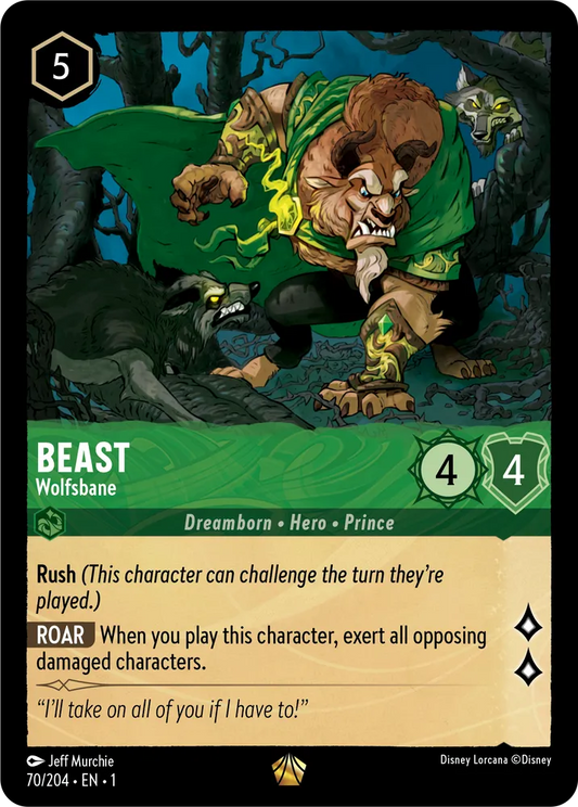 Set 1-070 | Beast - Wolfsbane |  Legendary
