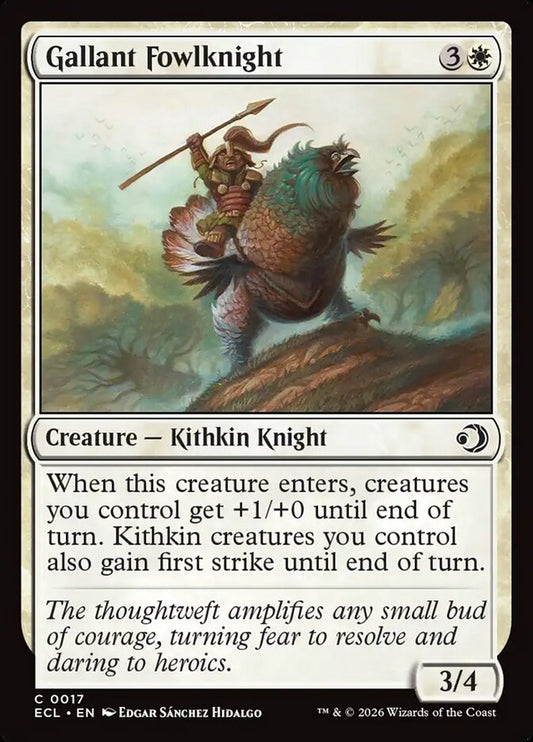 ECL-017 Gallant Fowlknight | Common (EN)