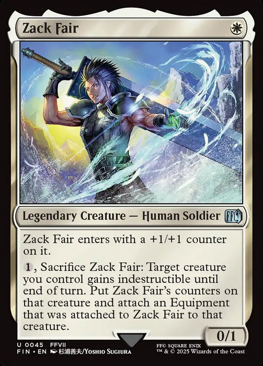 FIN-0045 | Zack Fair | EN  | - | Non-Foil