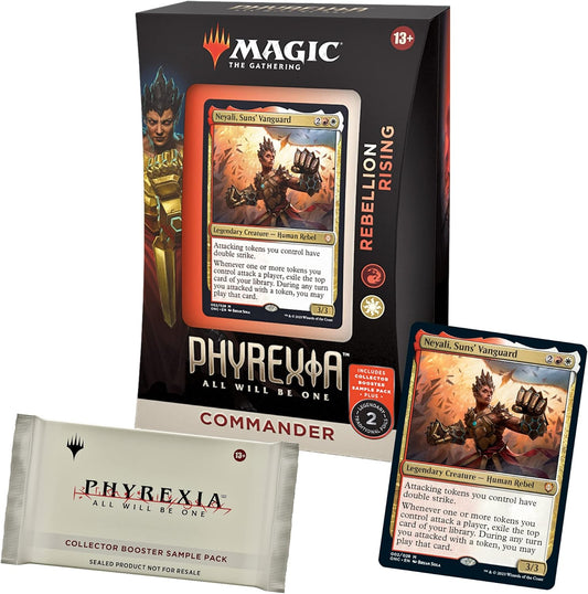 [Magic The Gathering 魔法風雲會] Phyrexia: All Will Be One | Commander Deck REBELLION RISING