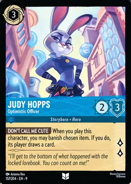 Set 9-157 | Judy Hopps - Optimistic Officer | Uncommon