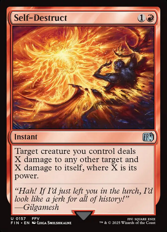 FIN-0157 | Self-Destruct | EN  | - | Foil